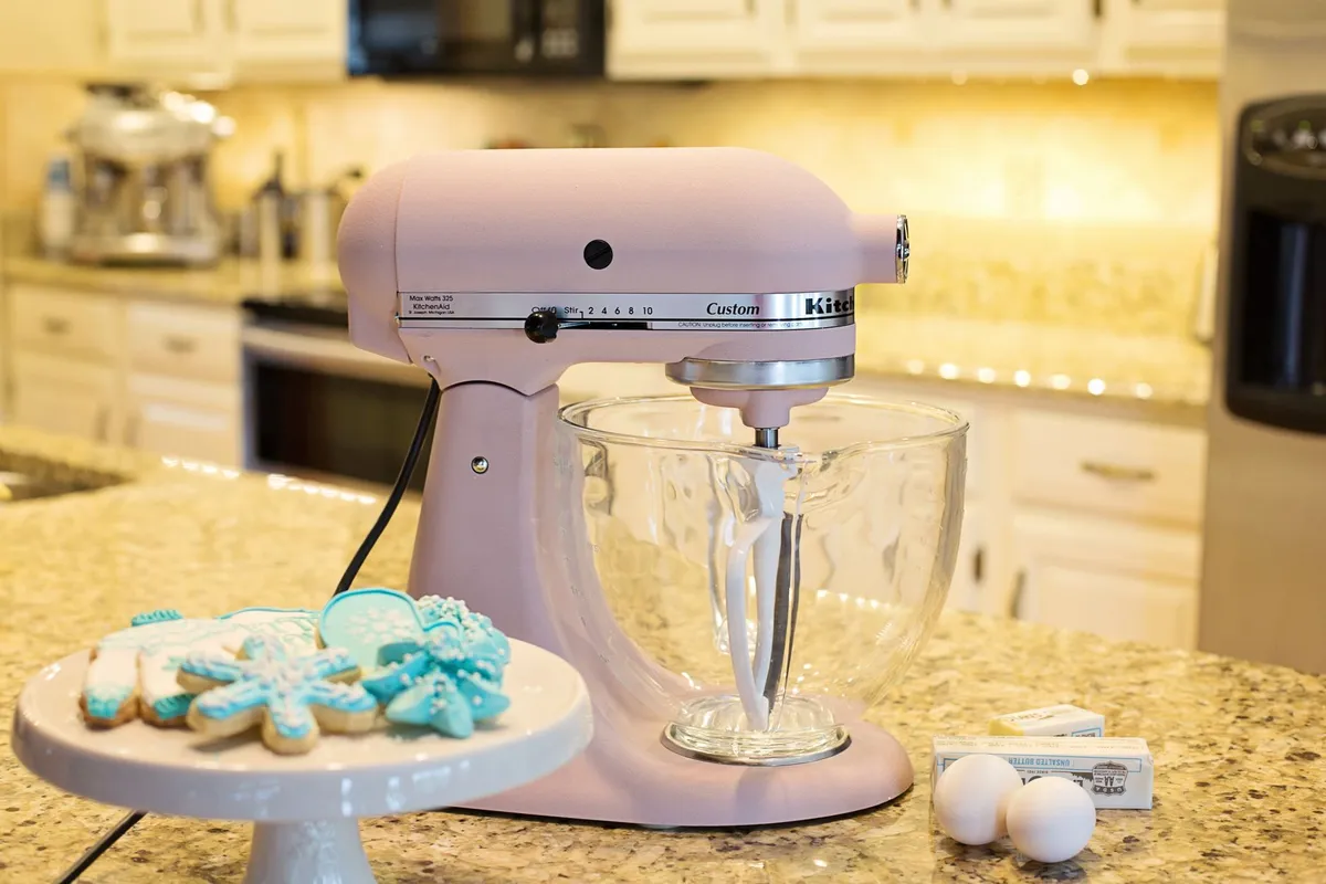 Robot pâtissier KitchenAid Artisan rouge — photo 1