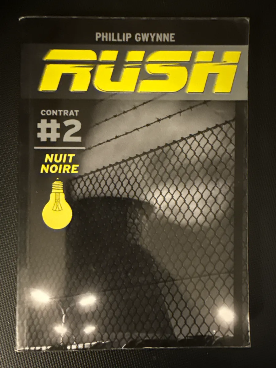 Livre Rush Contrat #2 Nuit noire - Phillip Gwynne — photo 1
