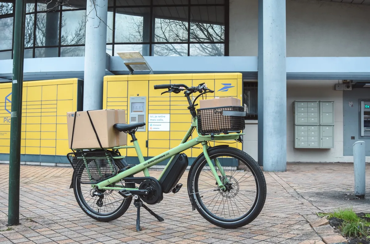 Vélo cargo longtail Riese & Müller occasion — photo 1