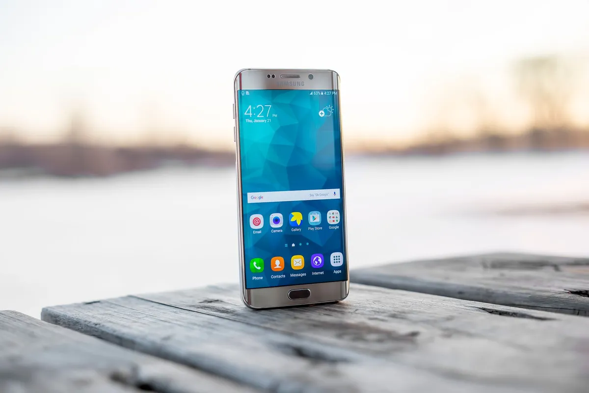 Samsung Galaxy A34 5G 128 Go argent – comme neuf — photo 1