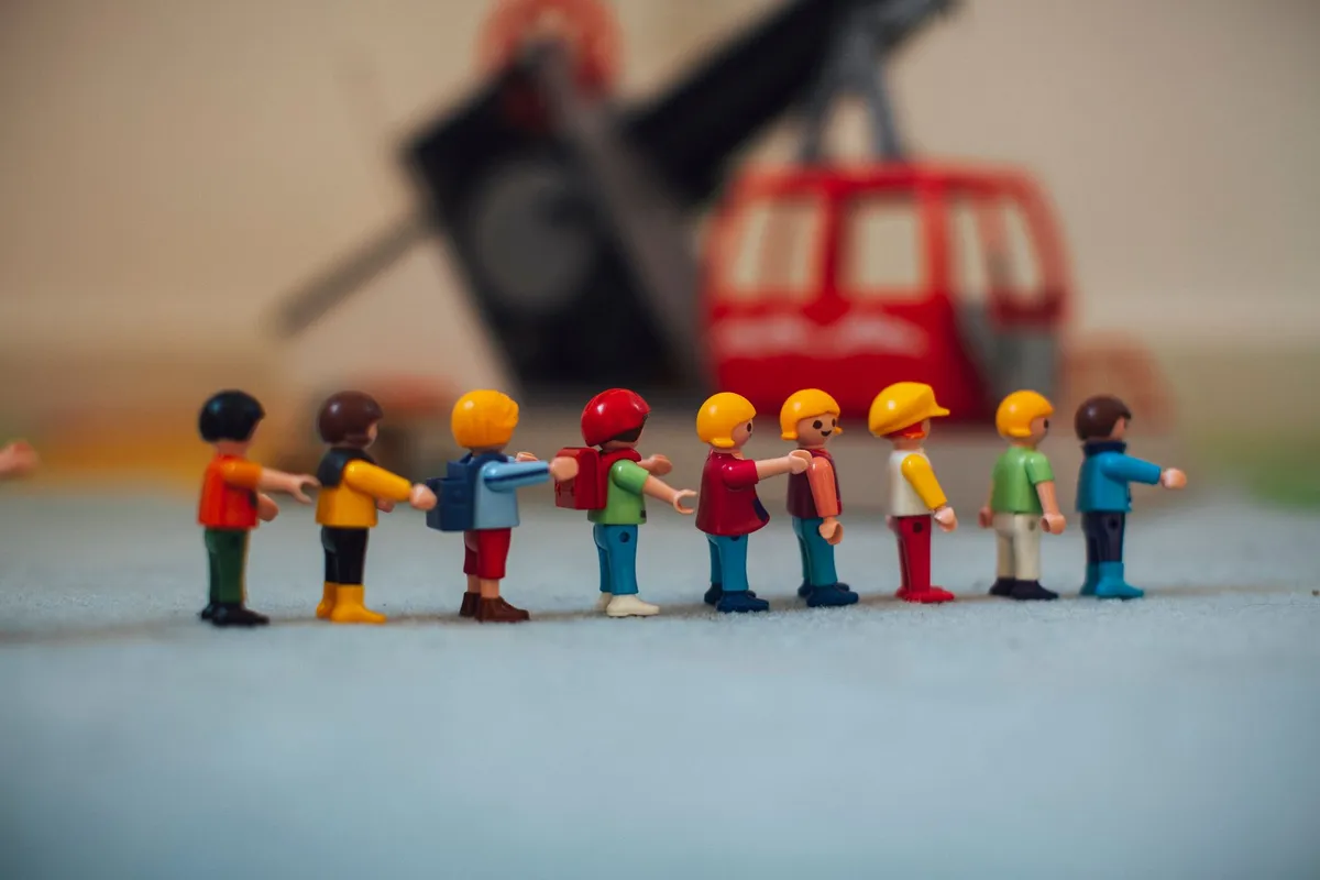 Playmobil château fort médiéval avec figurines — photo 1